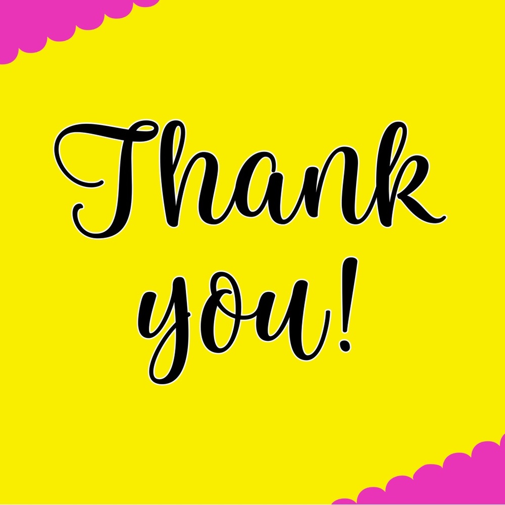 Thank you! 😎